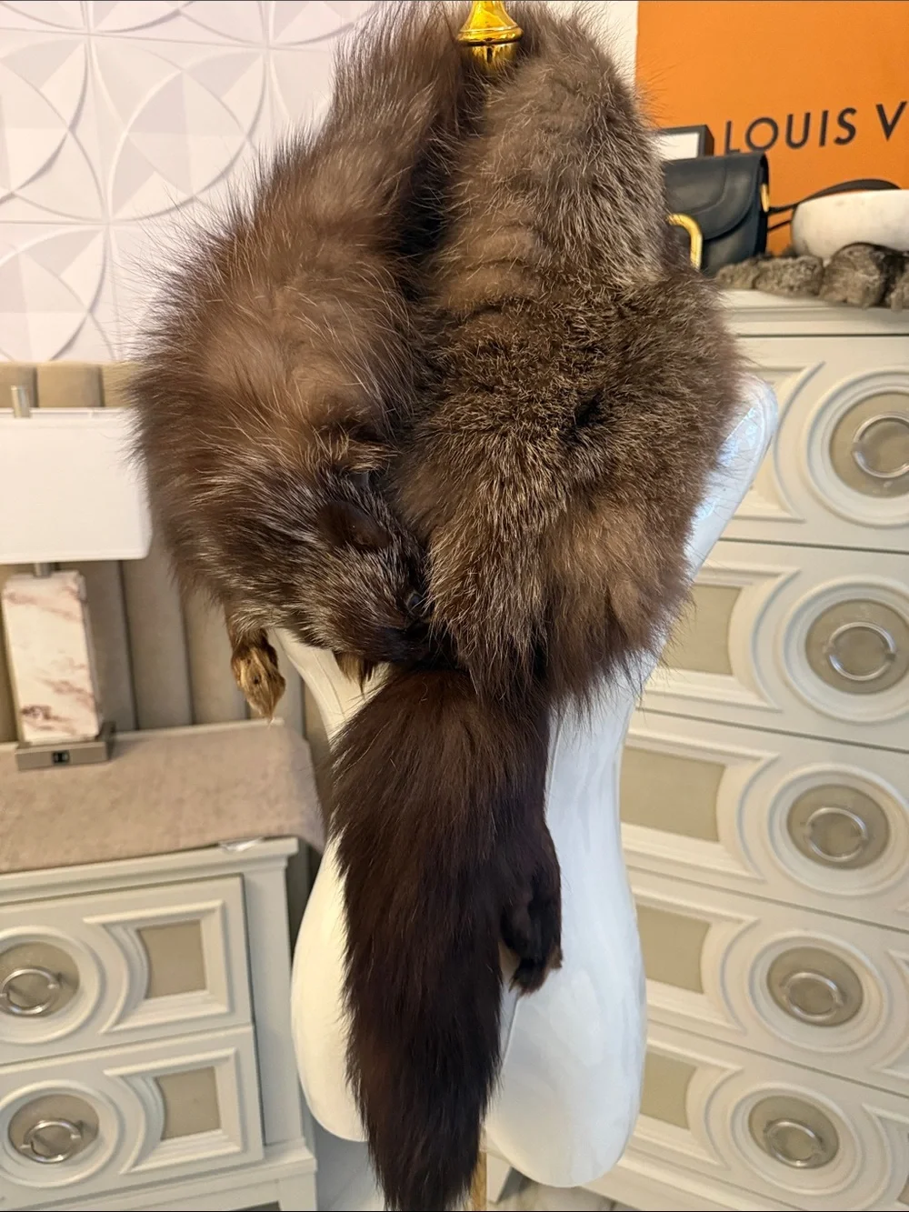 Vintage Fox for stole